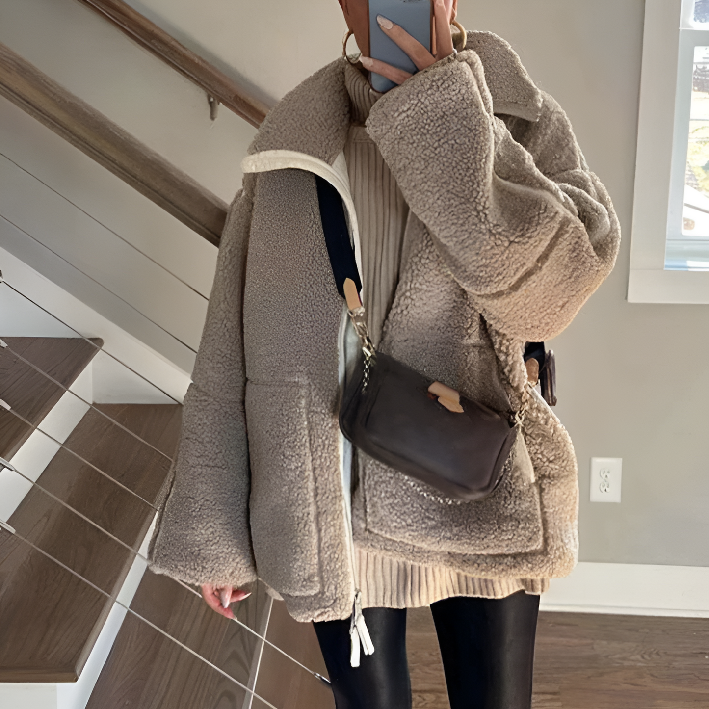 Sarah - Teddy Fleece jacket