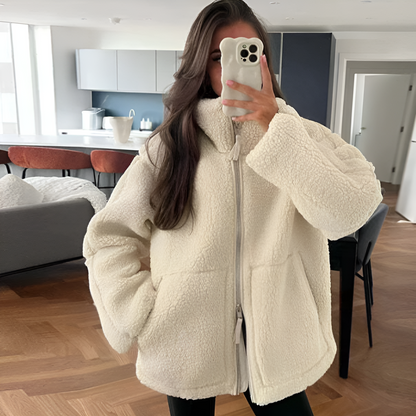 Sarah - Teddy Fleece jacket