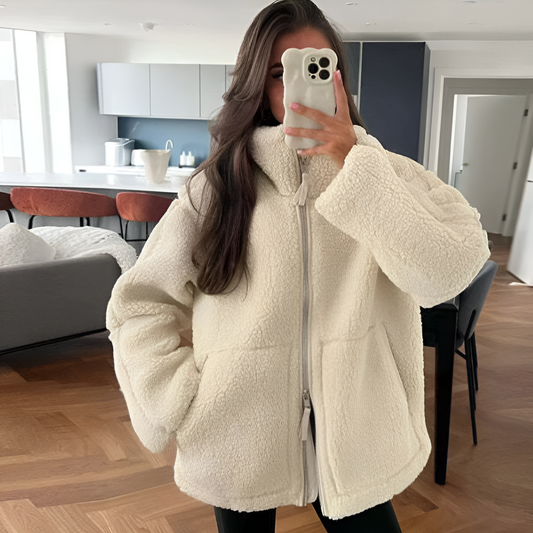 Sarah - Teddy Fleece jacket