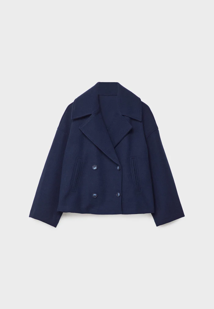 Flat Lay of Cyrisse Cutwork Designer Coat